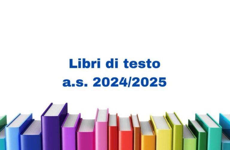 Libri di testo a.s. 2024-2025